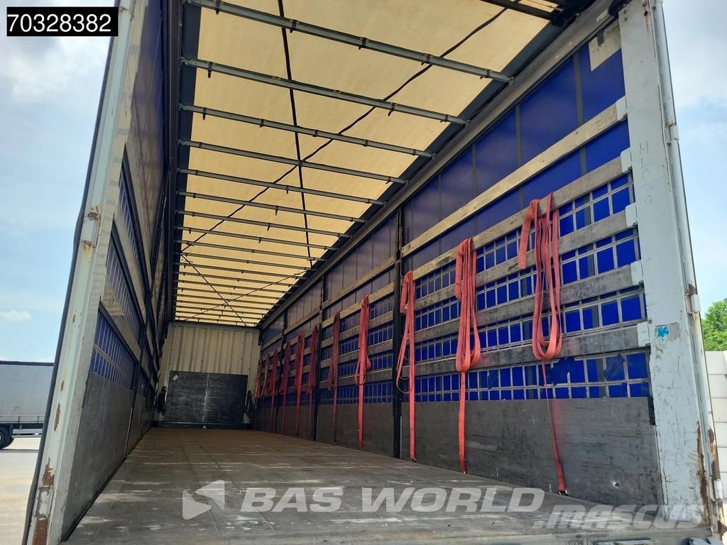 Krone SD 3 axles Anti Vandalism Sliding Roof Perdeli yari çekiciler