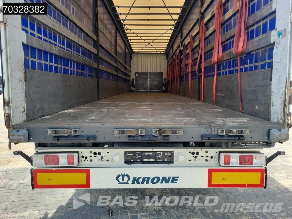 Krone SD 3 axles Anti Vandalism Sliding Roof Perdeli yari çekiciler