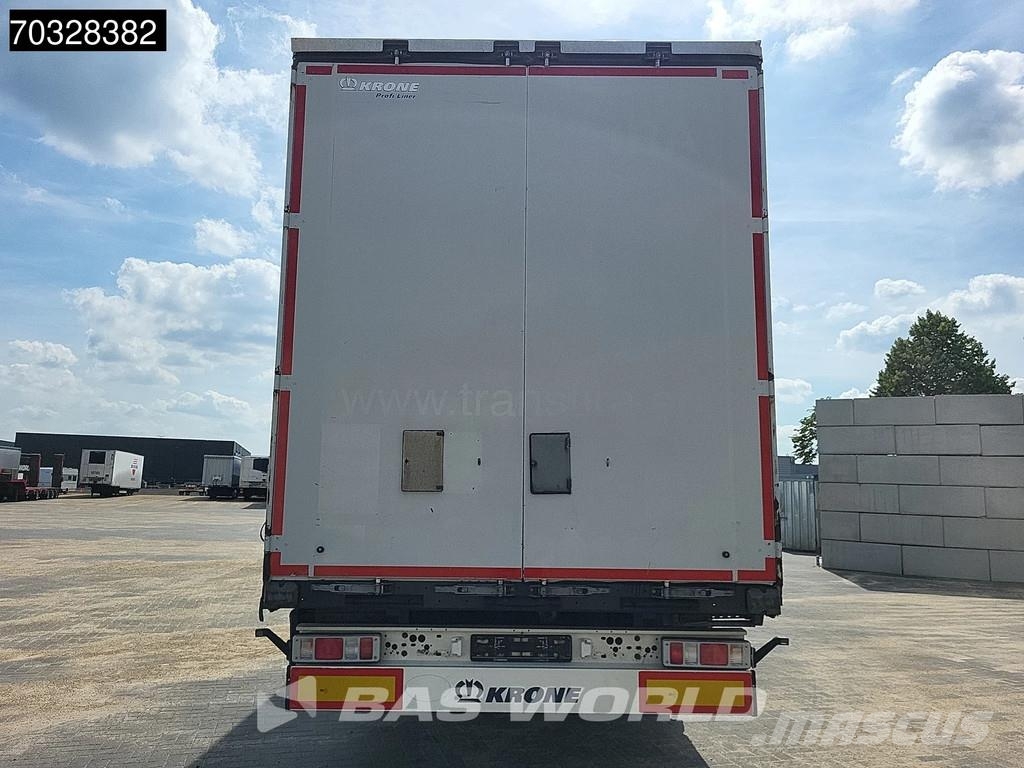 Krone SD 3 axles Anti Vandalism Sliding Roof Perdeli yari çekiciler