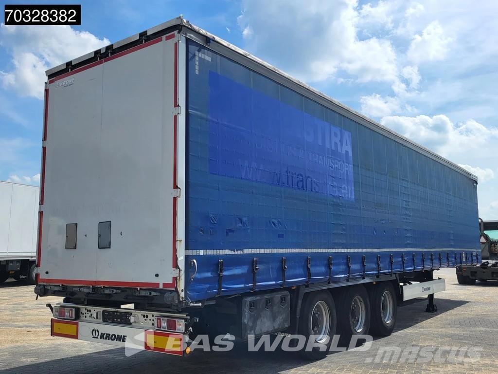 Krone SD 3 axles Anti Vandalism Sliding Roof Perdeli yari çekiciler