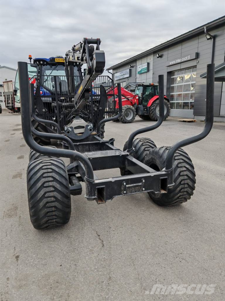 Joutsa 102 + 730 hydr.esiohj. MYYTY Forest trailers