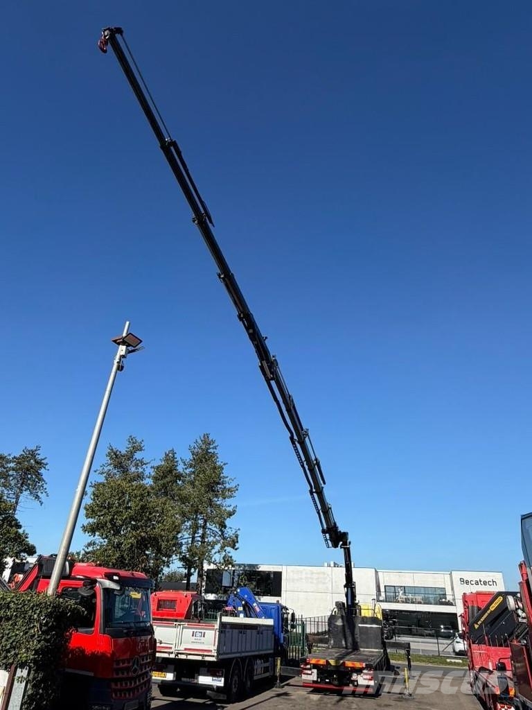 Volvo FH 420 8x4 PRITSCHE + 30m! KRAN FASSI F660 (6x) + Platformas/izkraušana no sāniem