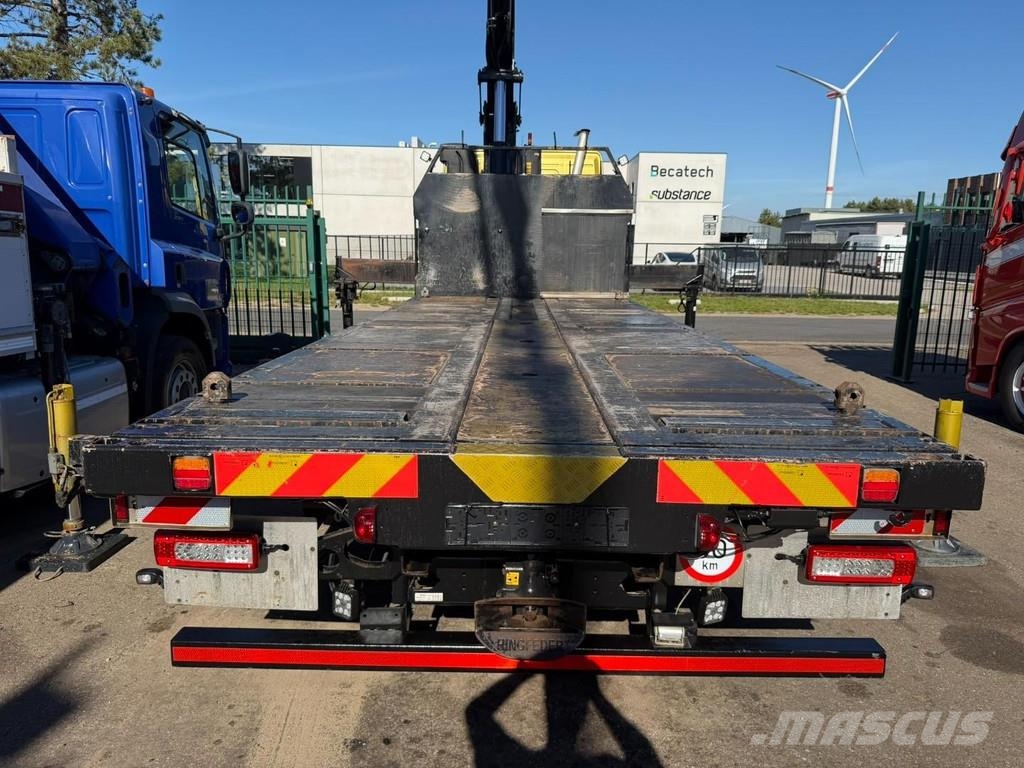 Volvo FH 420 8x4 PRITSCHE + 30m! KRAN FASSI F660 (6x) + Platformas/izkraušana no sāniem