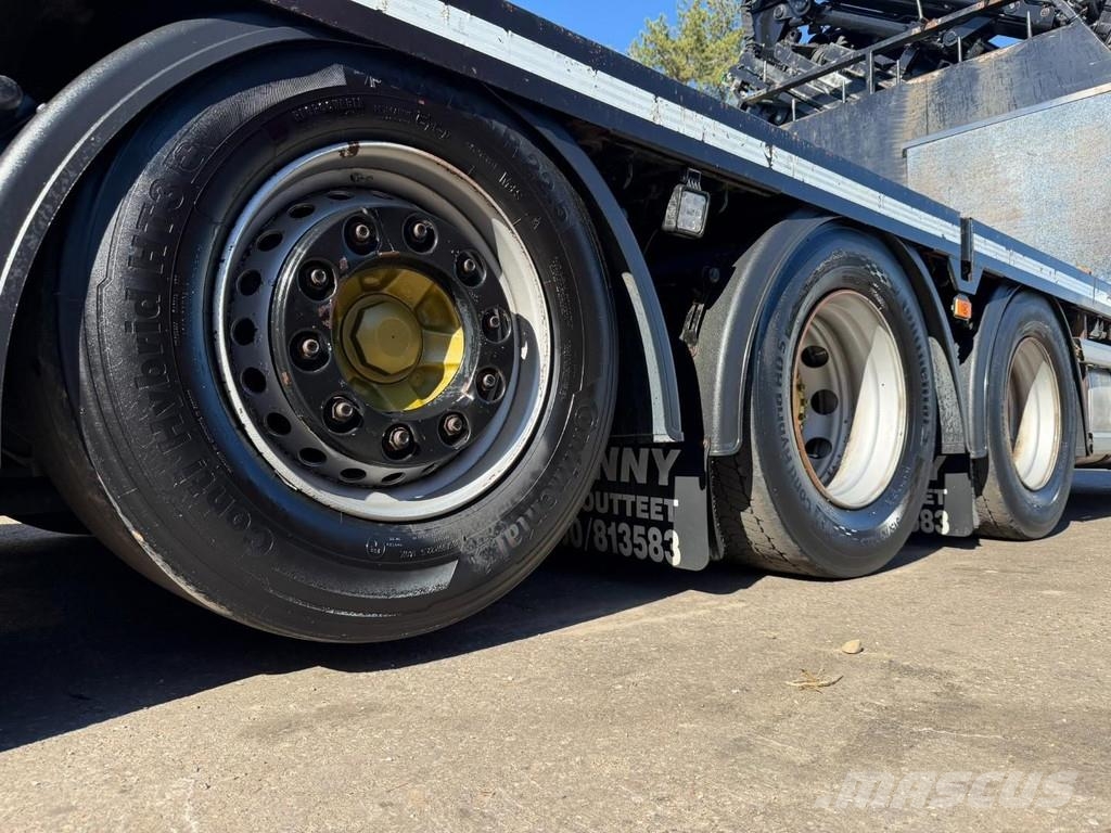 Volvo FH 420 8x4 PRITSCHE + 30m! KRAN FASSI F660 (6x) + Platformas/izkraušana no sāniem