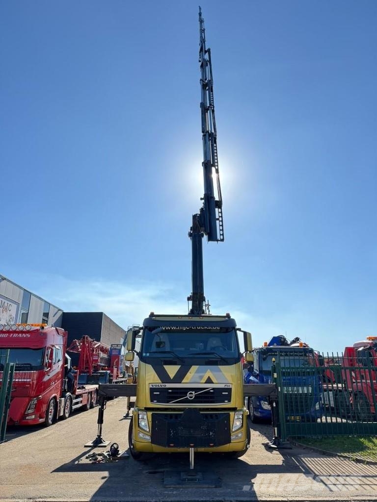 Volvo FH 420 8x4 PRITSCHE + 30m! KRAN FASSI F660 (6x) + Platformas/izkraušana no sāniem