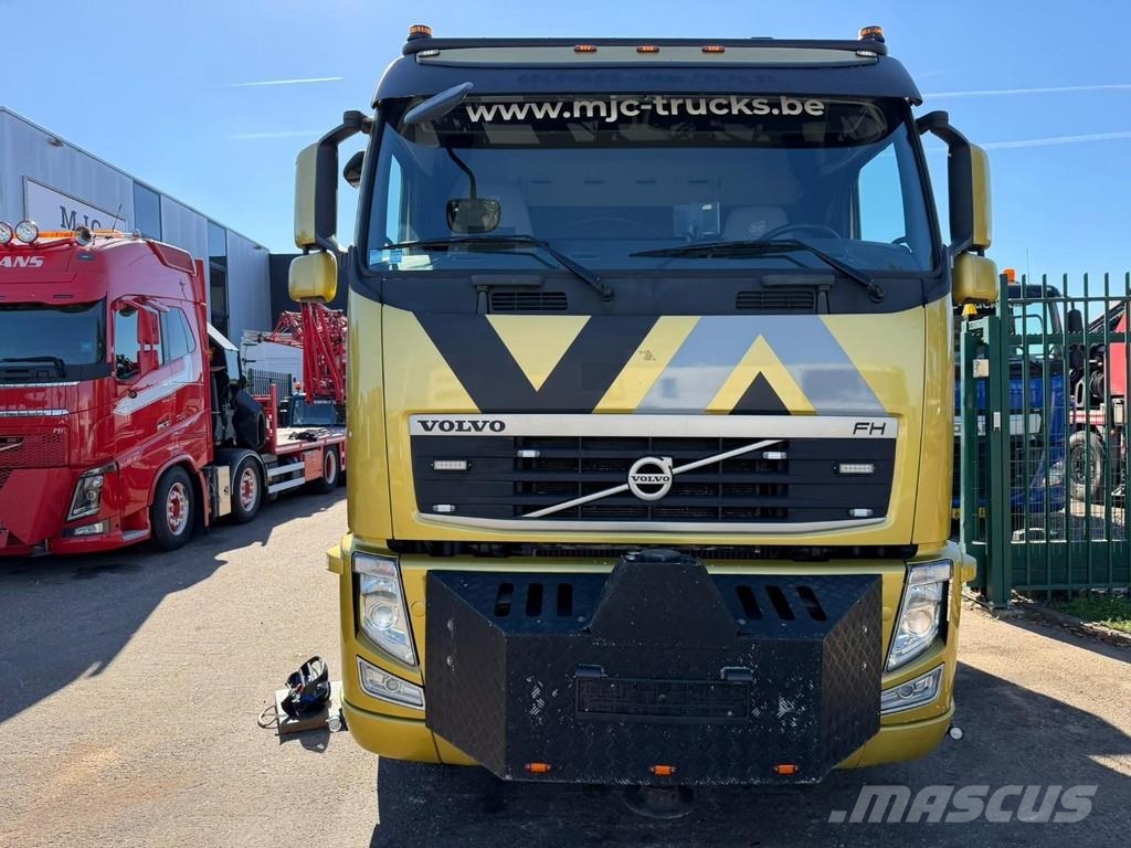 Volvo FH 420 8x4 PRITSCHE + 30m! KRAN FASSI F660 (6x) + Platformas/izkraušana no sāniem