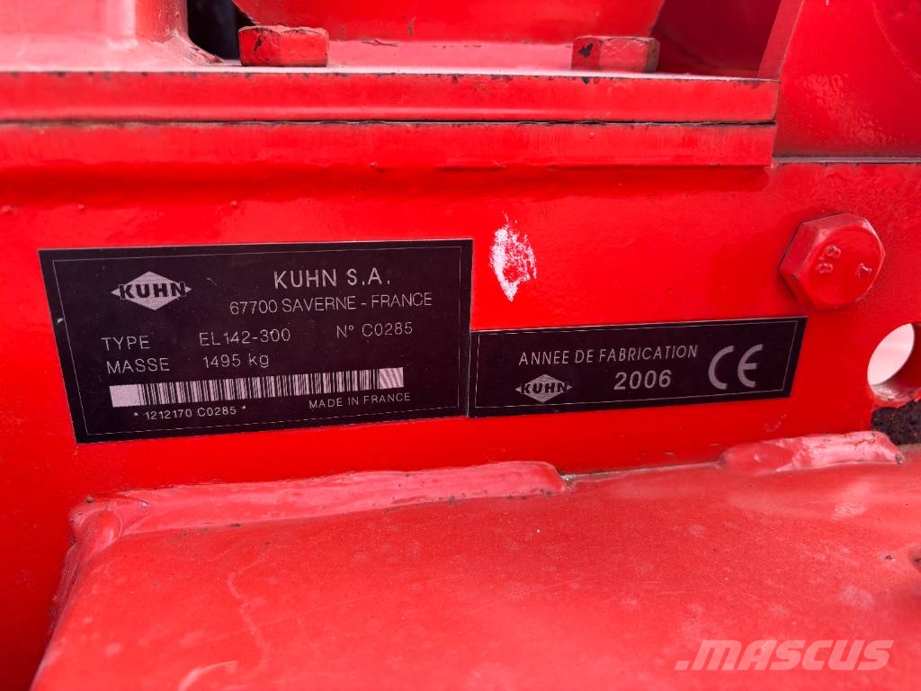 Kuhn EL 142-300 Gradas vibratorias / rotocultivadoras