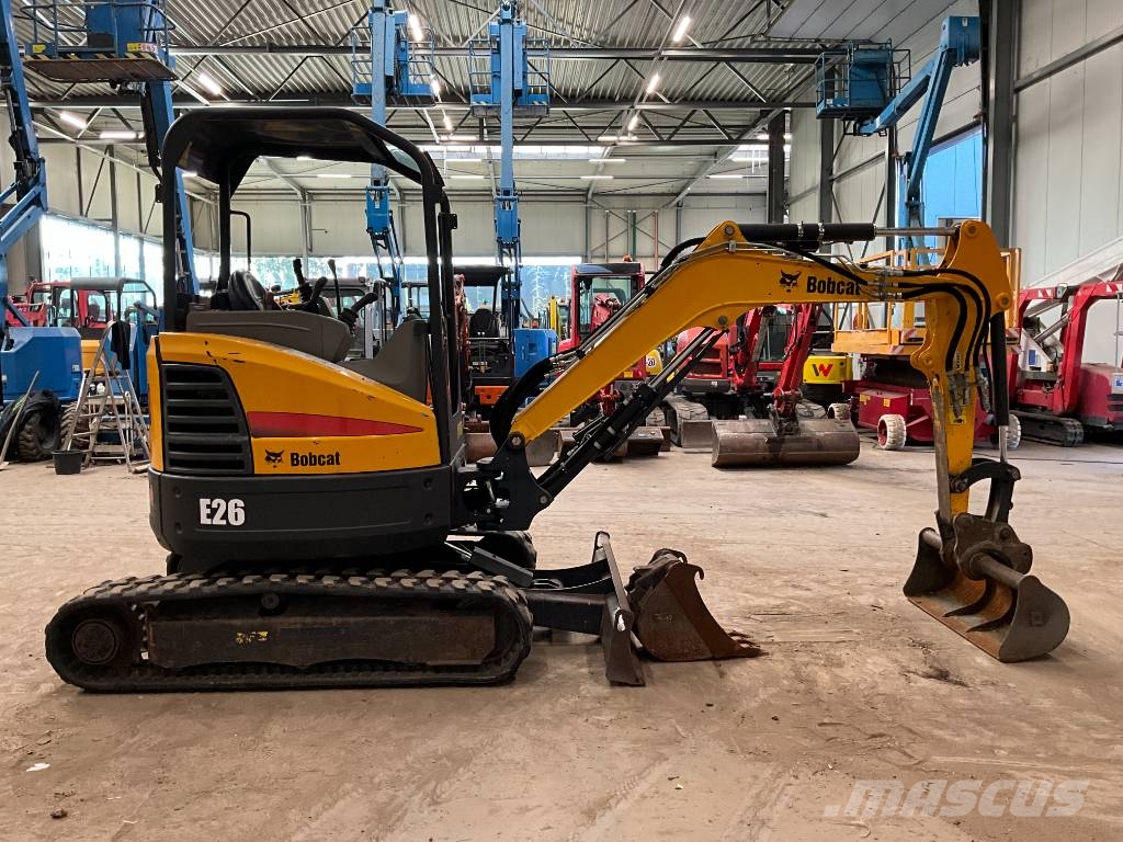 Bobcat E 26 حفارات صغيرة أقل من 7 طن (حفارات صغيرة)