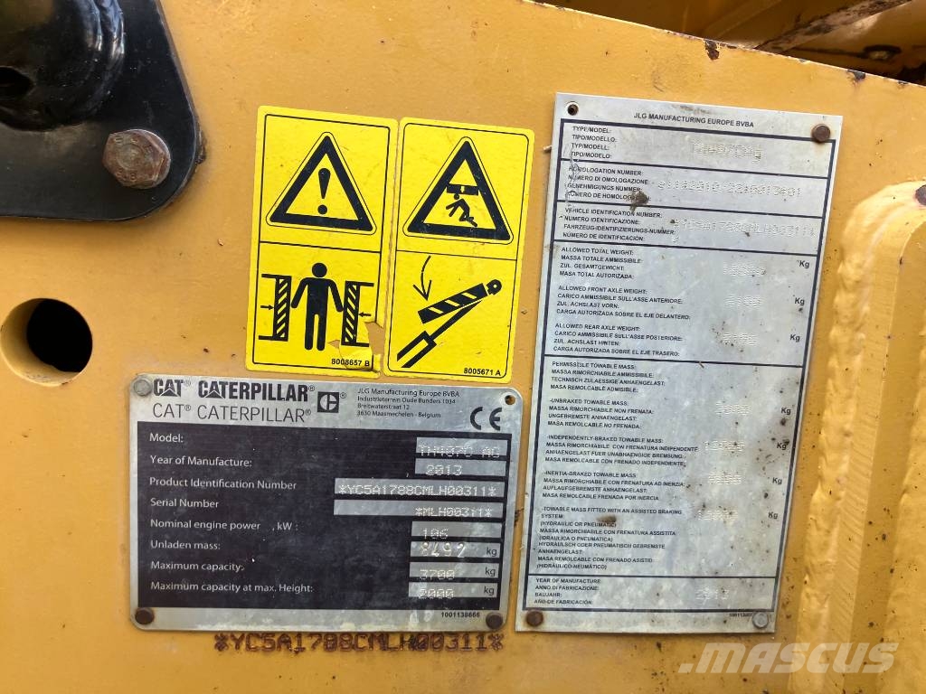 CAT TH 407 C AG Teleskopiskie manipulatori