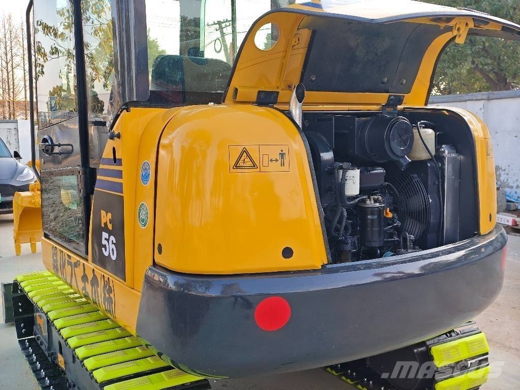 Komatsu PC 56 小型挖土機/掘鑿機<7t(小型挖掘機)