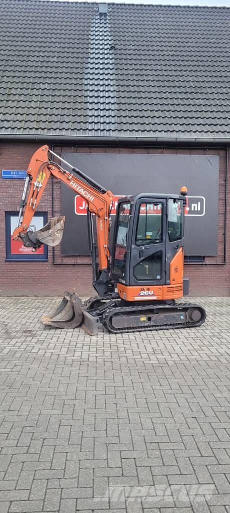 Hitachi ZX26u Miniescavadeiras < 7t (Mini escavadeiras)