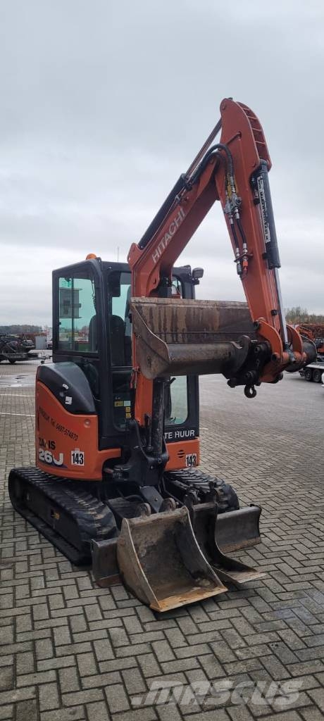 Hitachi ZX26u Miniescavadeiras < 7t (Mini escavadeiras)