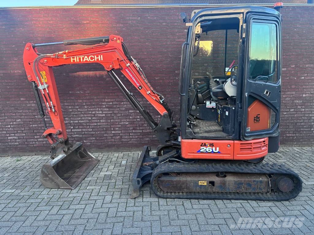 Hitachi ZX26u Mini excavators < 7t (Mini diggers)