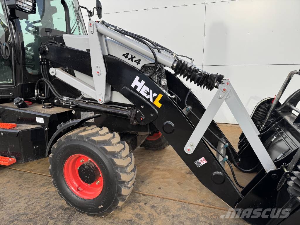 HexL 420x 4WD - UNUSED! Telescopic - 6/1 Bucket + Backhoe loaders