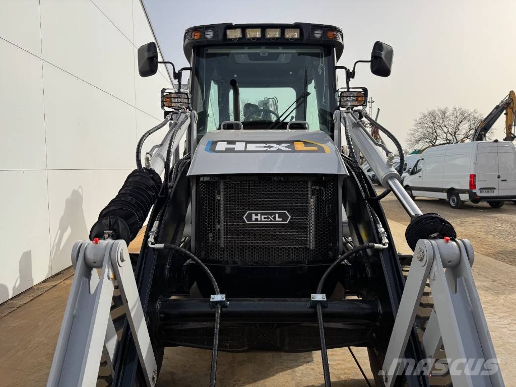 HexL 420x 4WD - UNUSED! Telescopic - 6/1 Bucket + Backhoe loaders