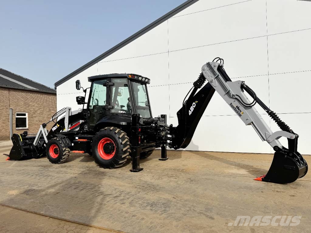 HexL 420x 4WD - UNUSED! Telescopic - 6/1 Bucket + Backhoe loaders