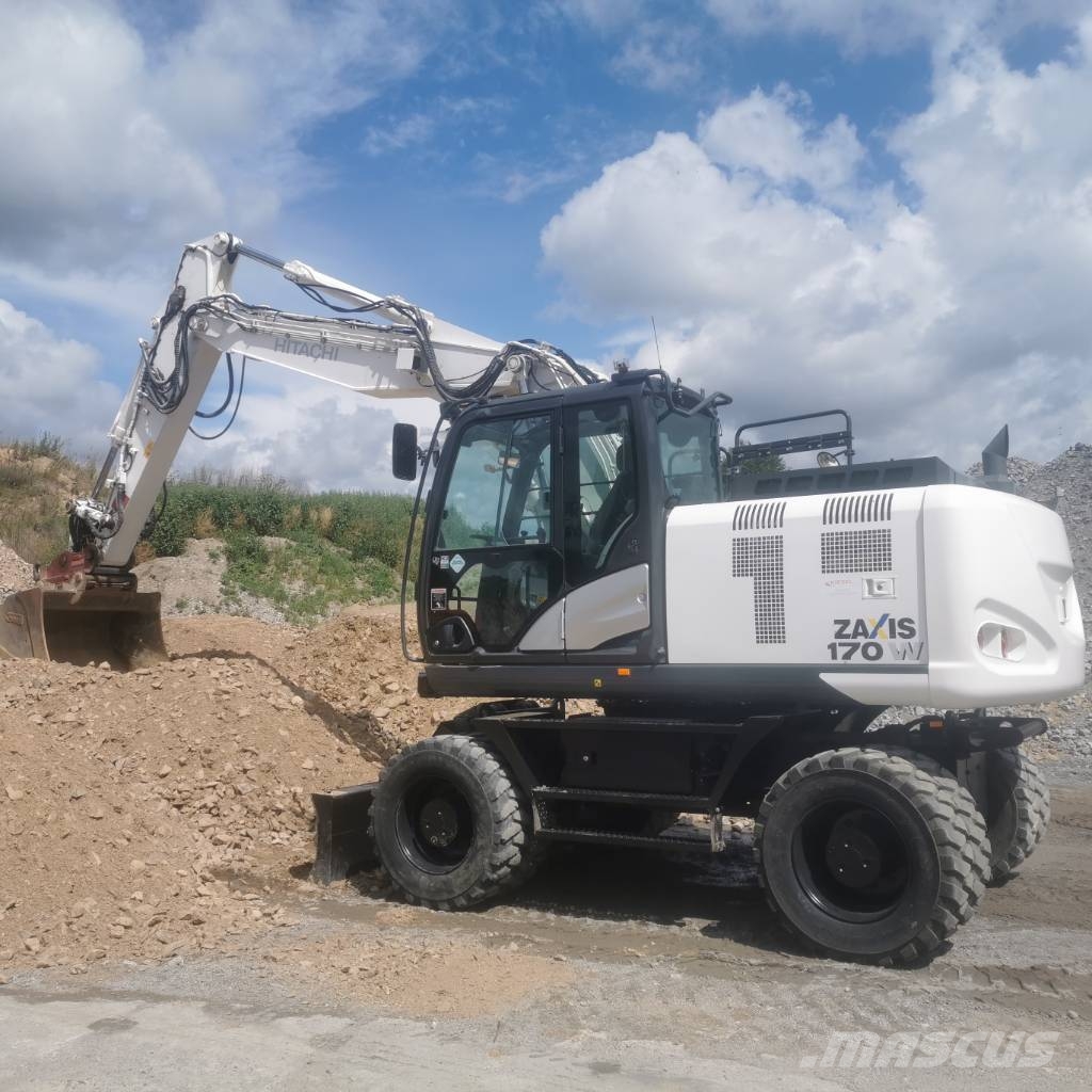 Hitachi zx 170 w6, 2017, Węgrów, mazowieckie, Poland - Used