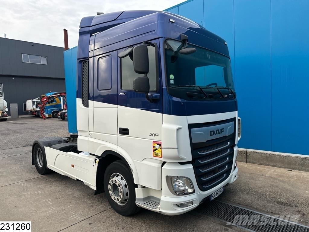 DAF XF 480 EURO 6, ACC, Standairco Traktorske jedinice