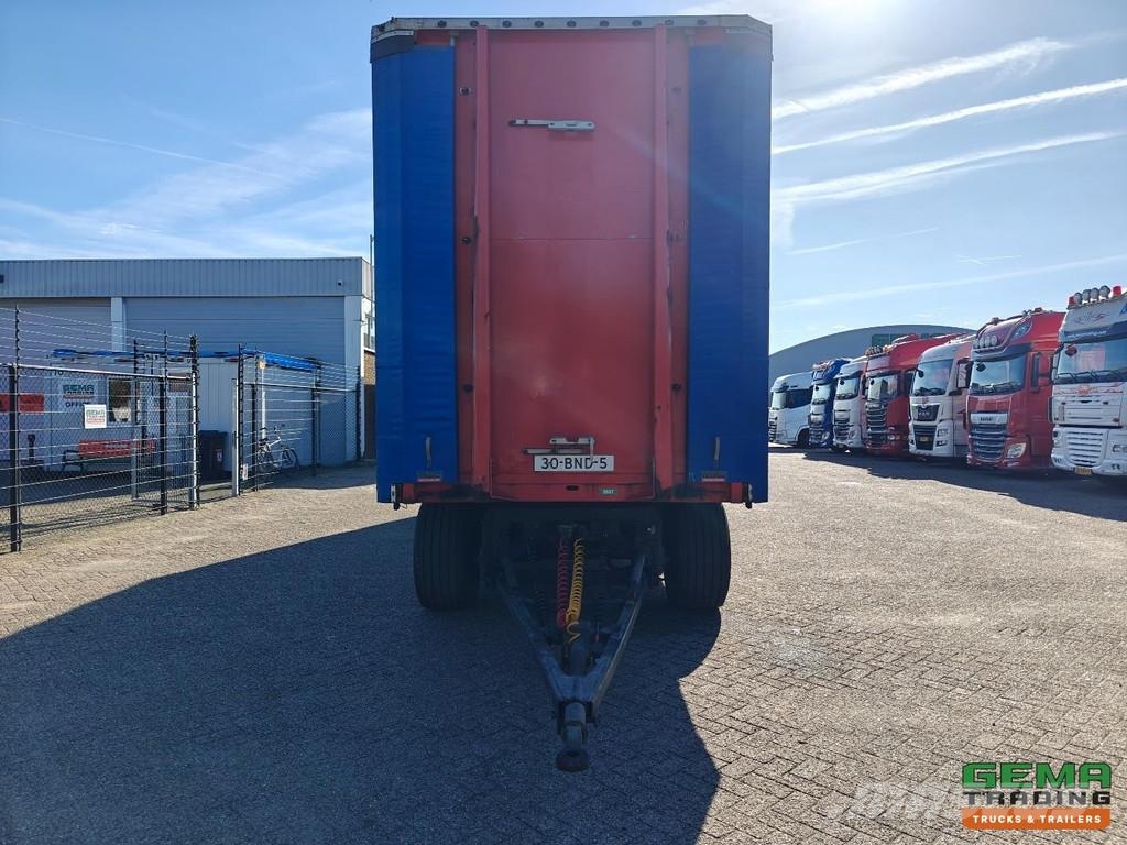 Burg BPA 09-18 SRNXX Curtain-sided trailer 9.1m - Alumi Curtainsideranhänger