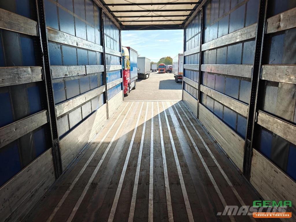 Burg BPA 09-18 SRNXX Curtain-sided trailer 9.1m - Alumi Curtainsideranhänger