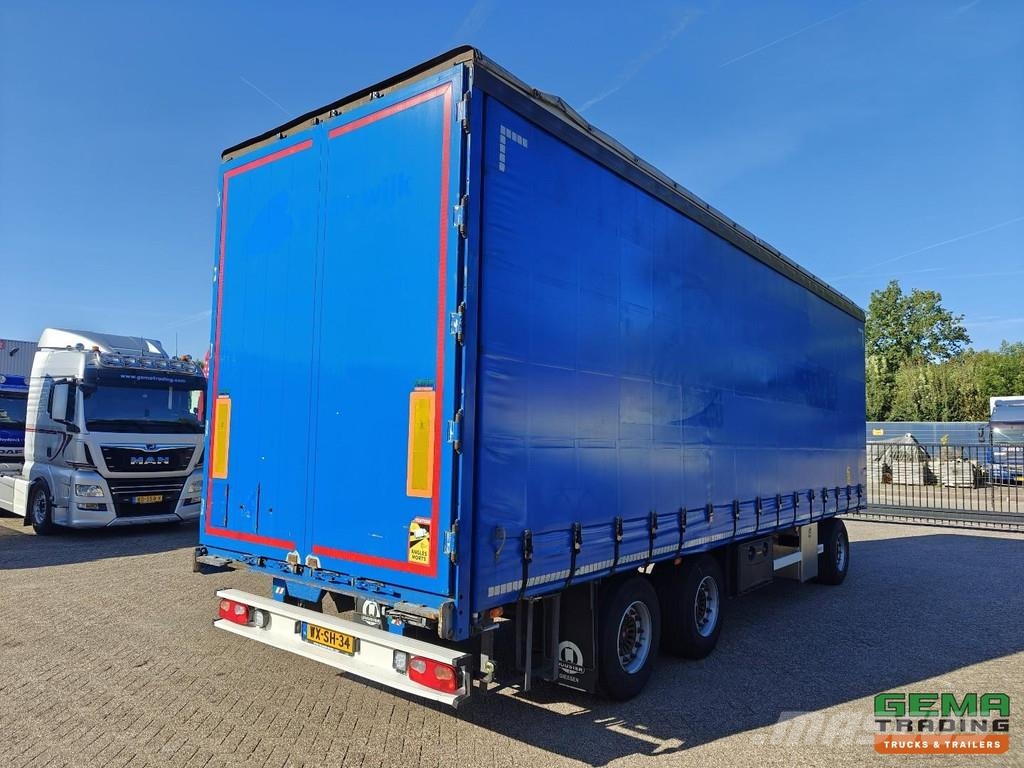 Burg BPA 09-18 SRNXX Curtain-sided trailer 9.1m - Alumi Curtainsideranhänger