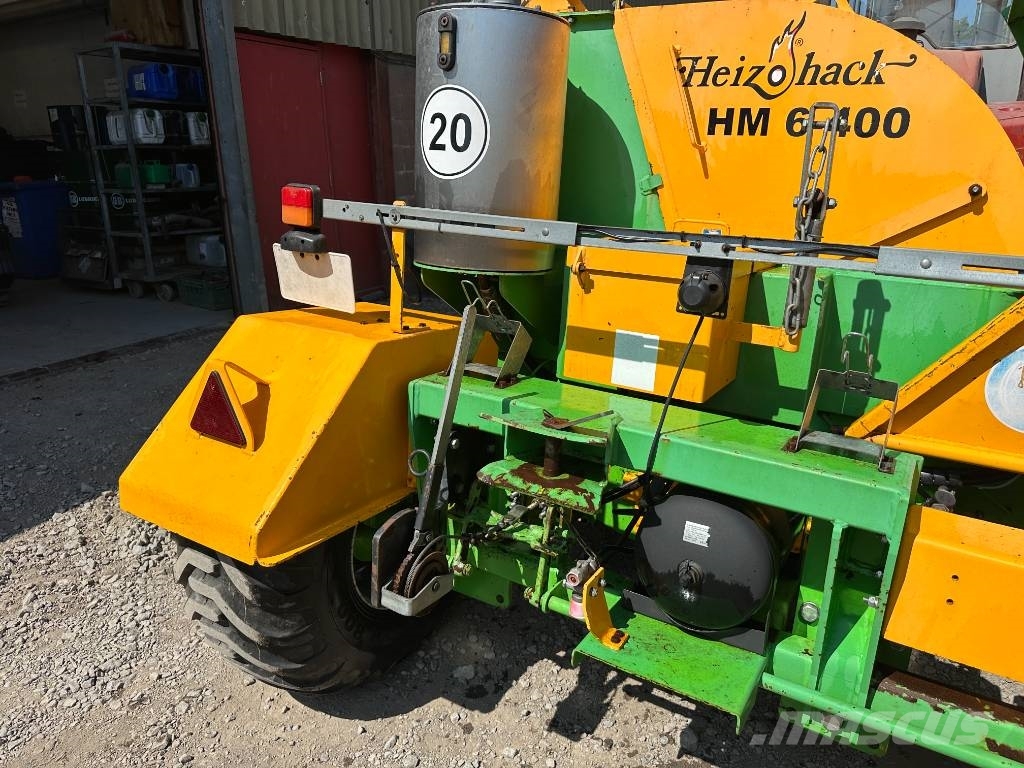 Heizohack HM6-400 木材削片机