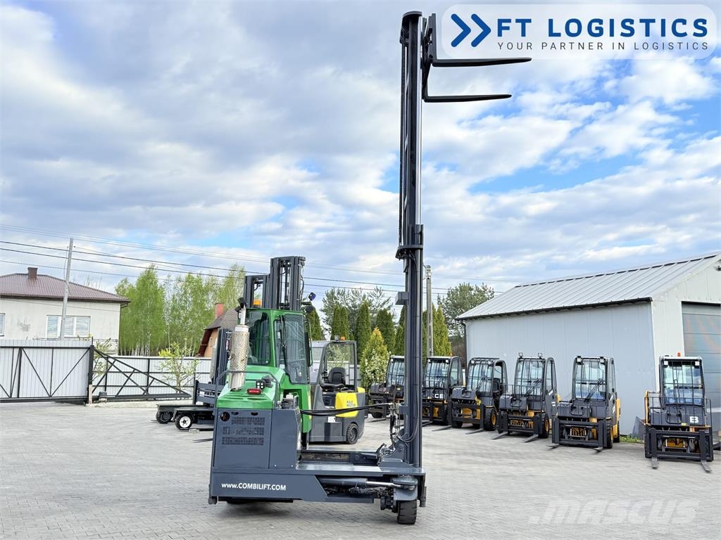 Combilift C4500 | GAS | DUPLEX 4100 | FORK-POSITIONER | EXCE 全方向リーチ型フォークリフト