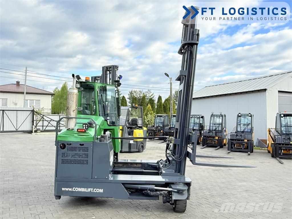 Combilift C4500 | GAS | DUPLEX 4100 | FORK-POSITIONER | EXCE Carrello elevatore retrattile a 4 vie