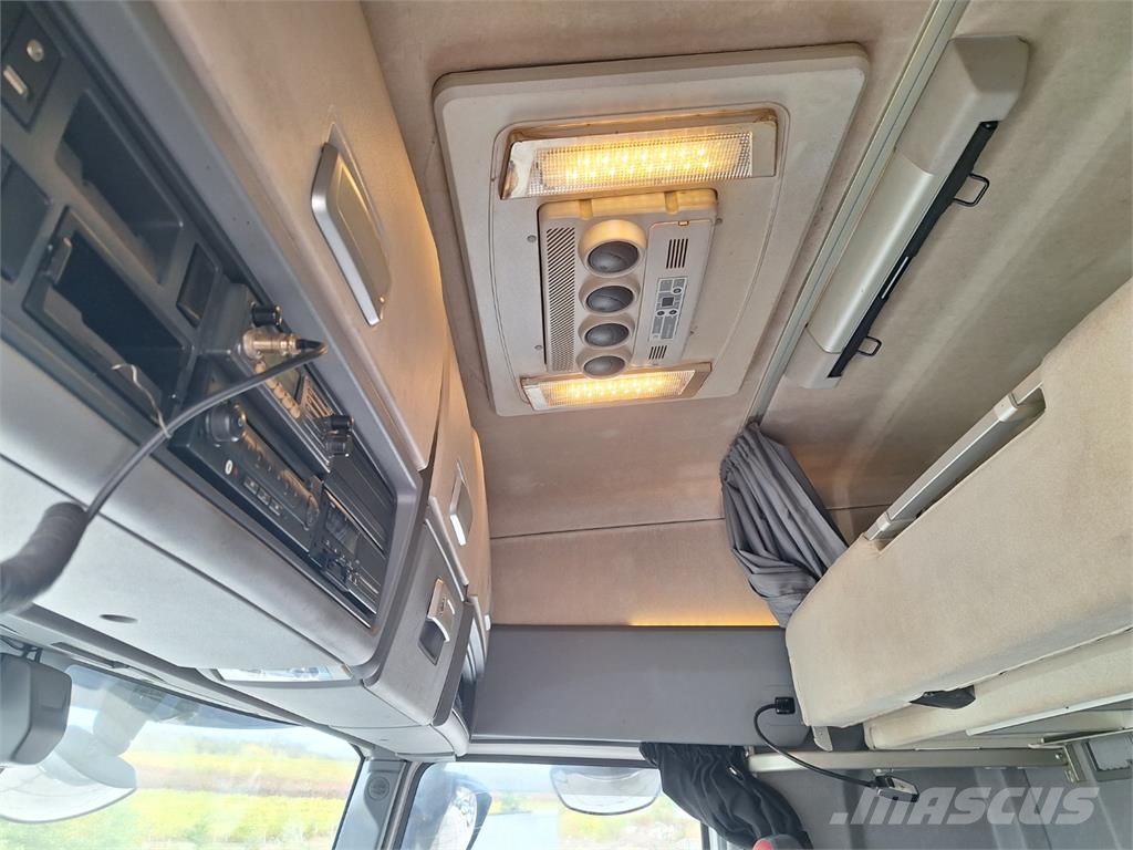 Renault T 380 + PANAV TV010M شاحنات مسطحة/مفصلية الجوانب