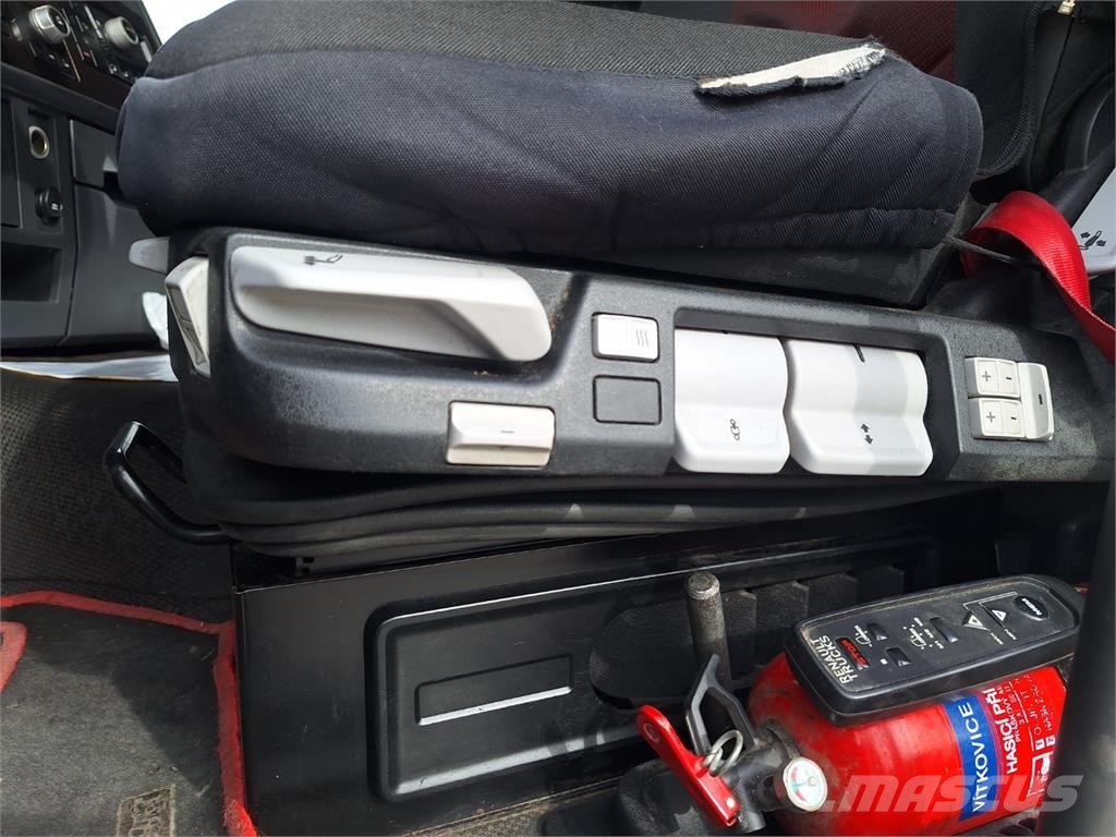 Renault T 380 + PANAV TV010M شاحنات مسطحة/مفصلية الجوانب