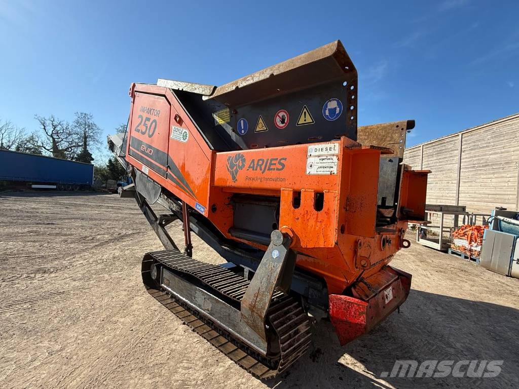 Arjes 250 Impaktor EVO Mobile knusere