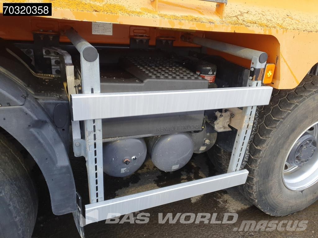 Renault K 480 8X4 16m3 tipper Steel suspension Big-Axle Op Самосвал