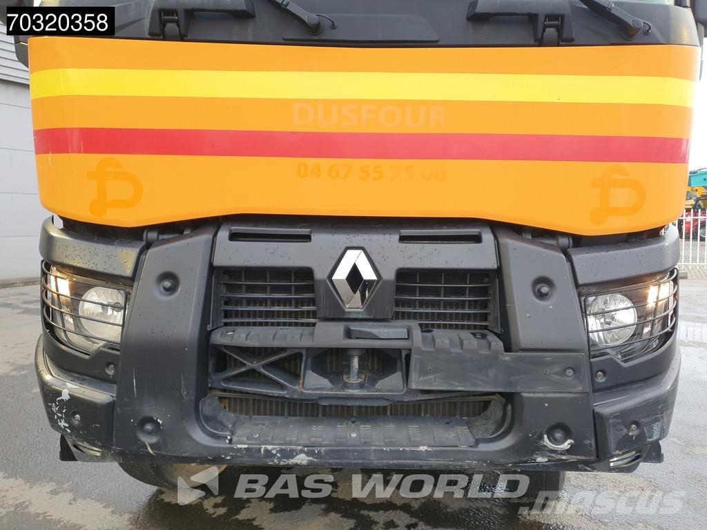 Renault K 480 8X4 16m3 tipper Steel suspension Big-Axle Op Самосвал