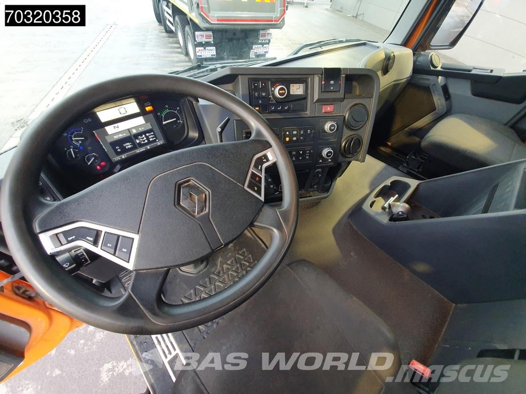 Renault K 480 8X4 16m3 tipper Steel suspension Big-Axle Op Самосвал
