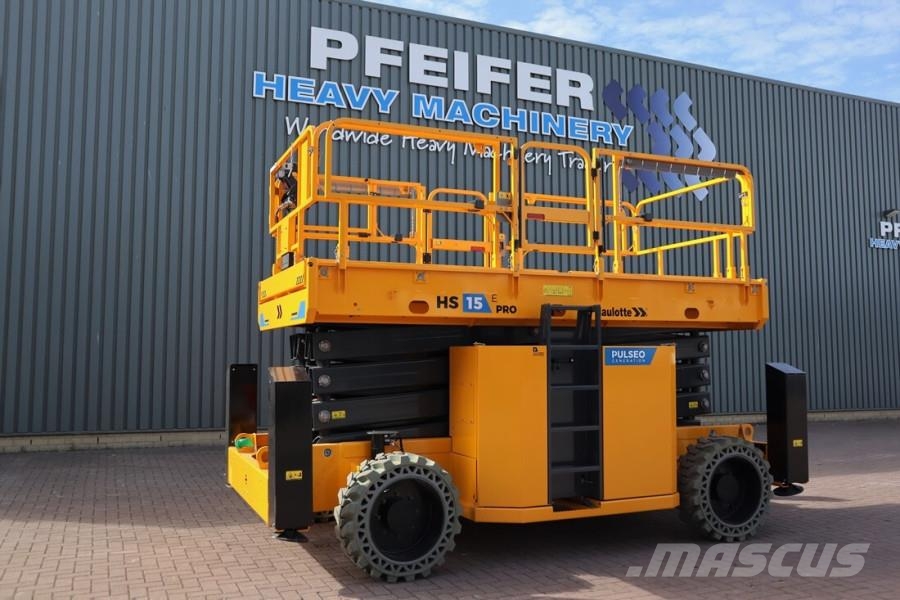 Haulotte HS15EPRO Valid Inspection, Full Electric 4x4 Driv Saksilavat