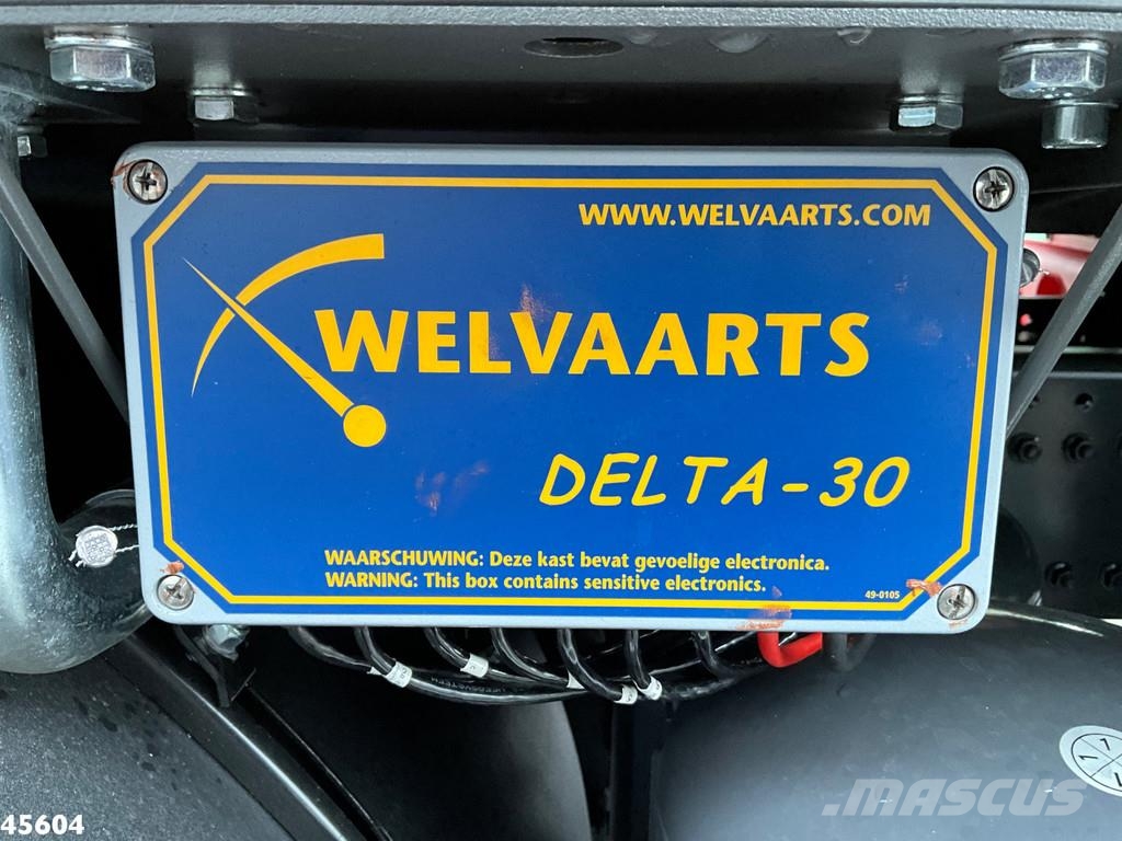 DAF FAG XD 340 Euro 6 Geesink 20m³ Welvaarts weighing Waste trucks