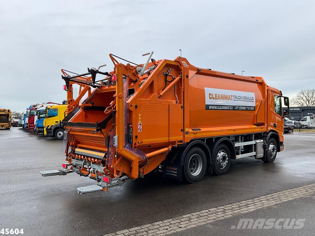 DAF FAG XD 340 Euro 6 Geesink 20m³ Welvaarts weighing Waste trucks