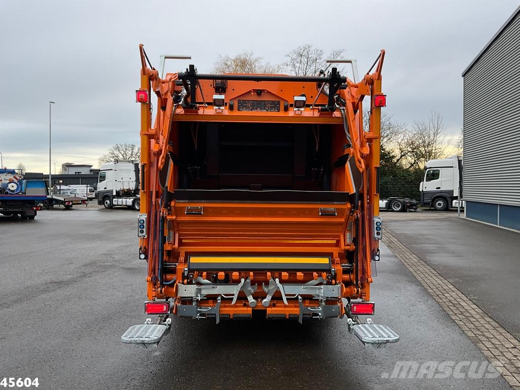 DAF FAG XD 340 Euro 6 Geesink 20m³ Welvaarts weighing Waste trucks