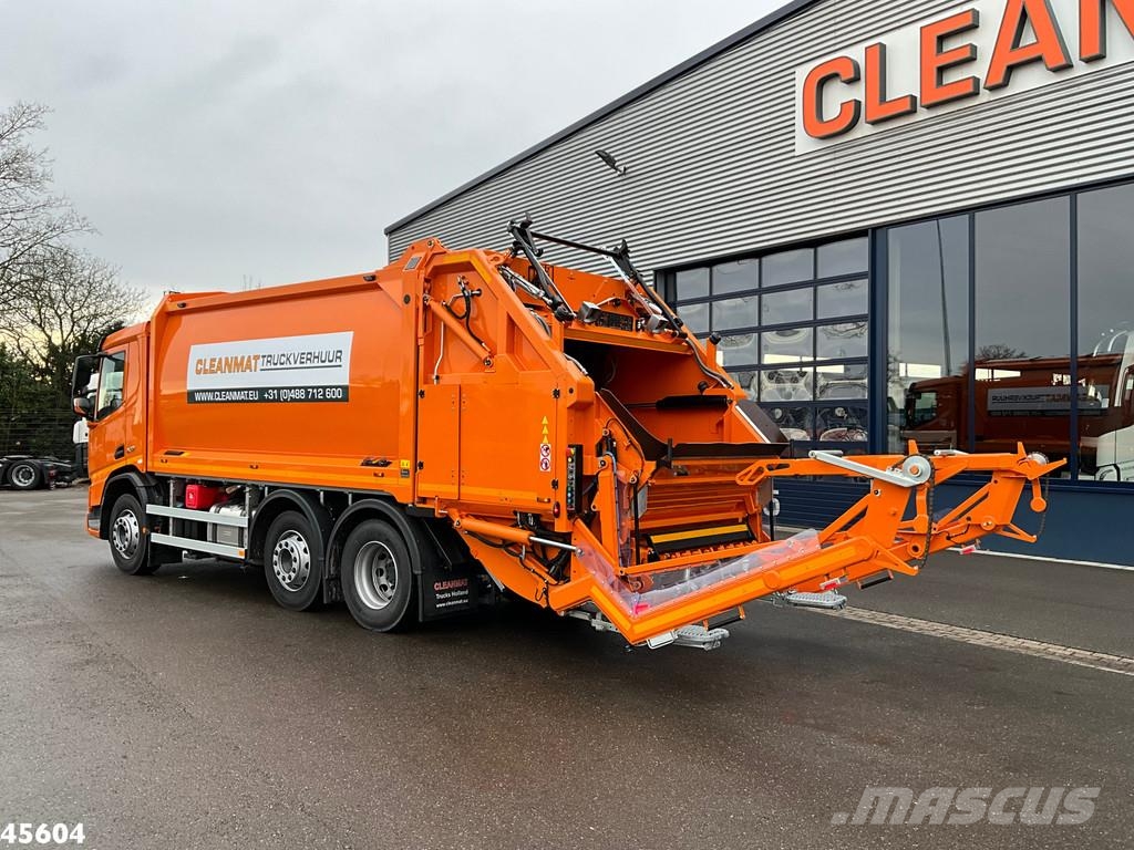 DAF FAG XD 340 Euro 6 Geesink 20m³ Welvaarts weighing Waste trucks