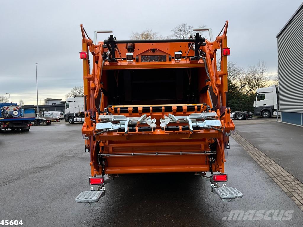 DAF FAG XD 340 Euro 6 Geesink 20m³ Welvaarts weighing Waste trucks