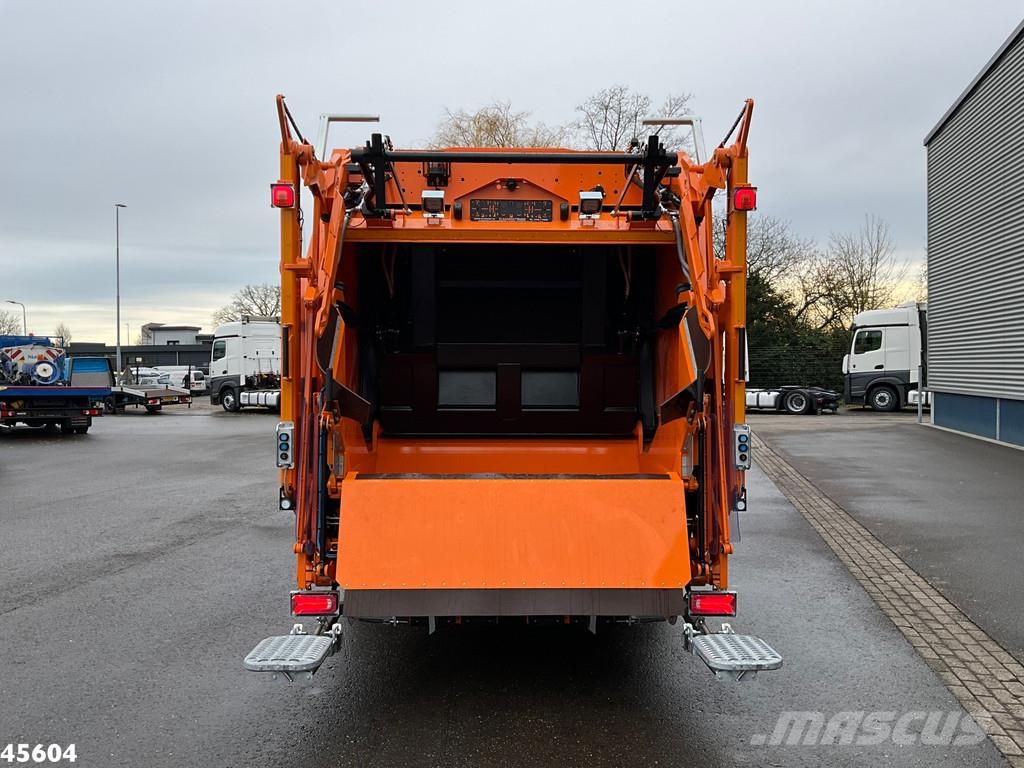 DAF FAG XD 340 Euro 6 Geesink 20m³ Welvaarts weighing Waste trucks