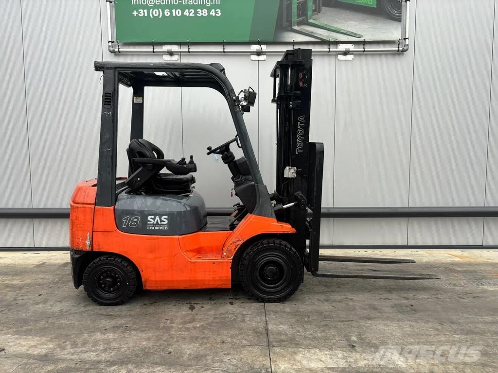 Toyota 1.8 Heftruck Diesel Electric forklifts