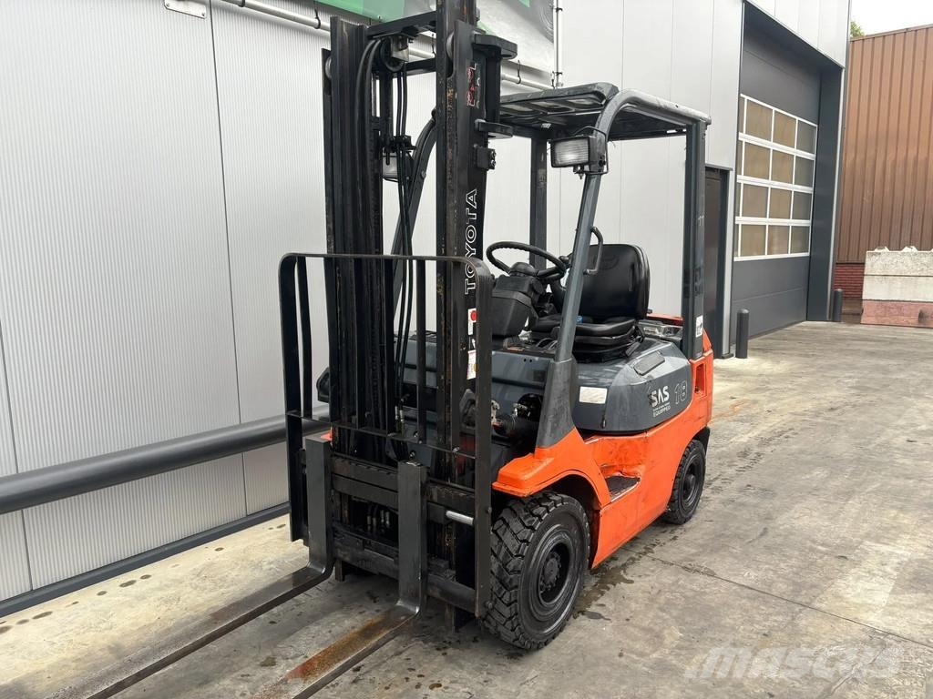 Toyota 1.8 Heftruck Diesel Electric forklifts