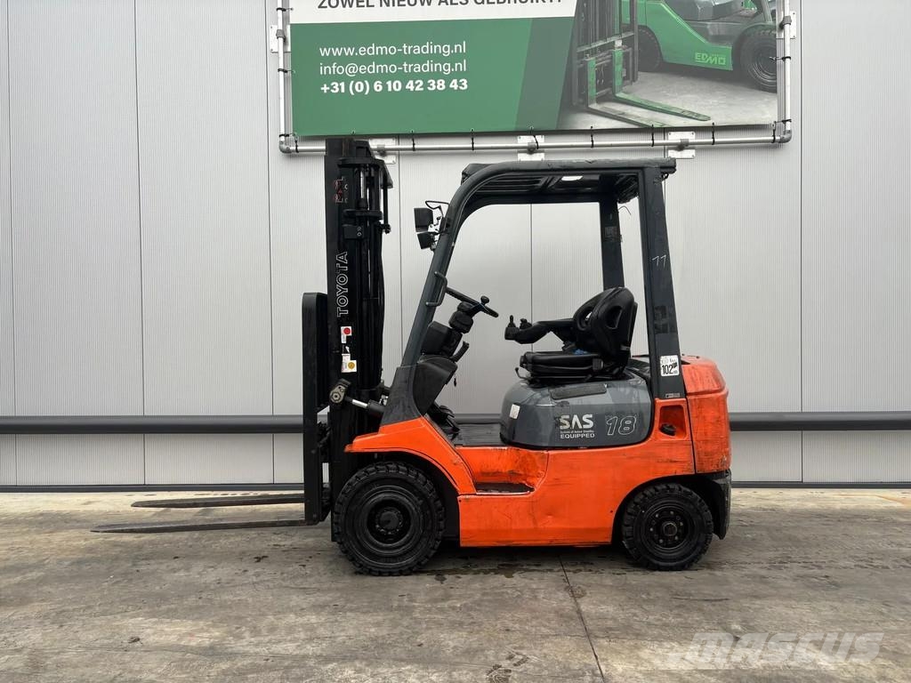Toyota 1.8 Heftruck Diesel Electric forklifts