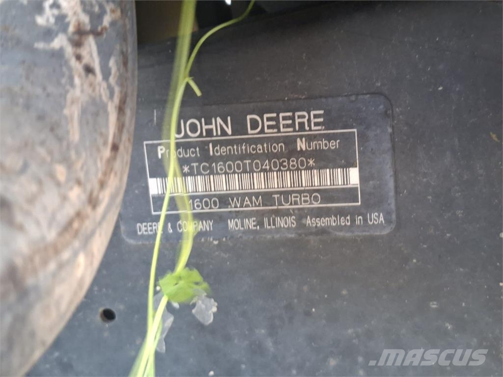 John Deere 1600 WAM Turbo ركوب الحشائش