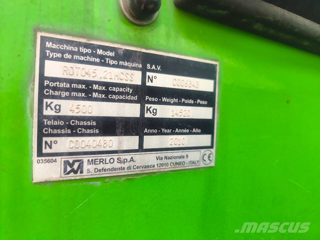 Merlo 45.21mcss Teleskoplader