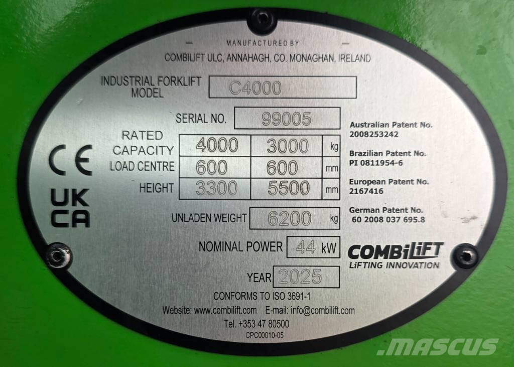 Combilift C 4000 MK4 DIESEL DEMO Empilhadores de 4 vias