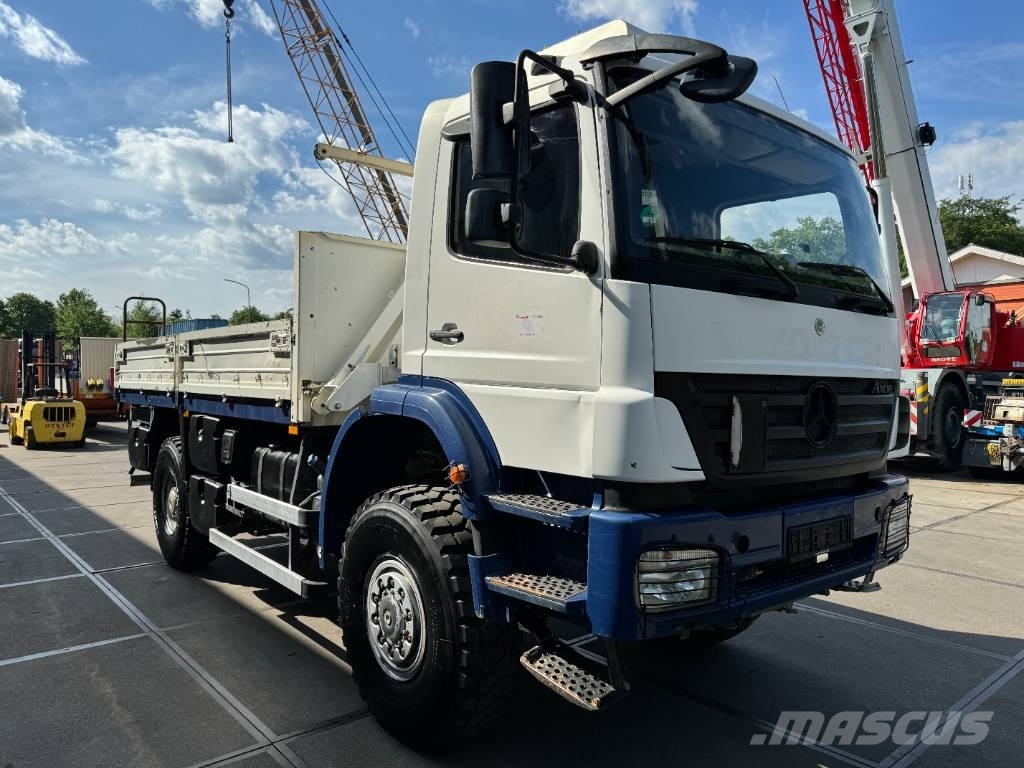 Mercedes-Benz 1829 A 4x4 Axor - R Flatbed / Dropside trucks
