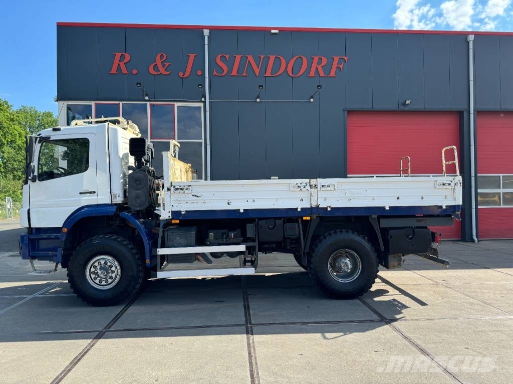 Mercedes-Benz 1829 A 4x4 Axor - R Flatbed / Dropside trucks