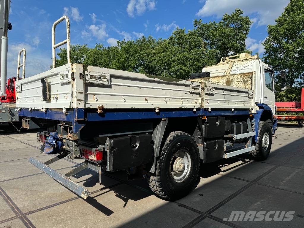 Mercedes-Benz 1829 A 4x4 Axor - R Flatbed / Dropside trucks